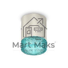 Светильник Ambrella Light XS6305011 PSL/BL серебро полированное/голубой MR16 GU5.3 (C6305, N6153)