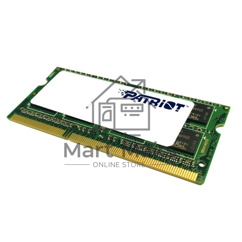 Оперативная память Patriot, DDR3L, 8GB (1x8 GB), 1600 MHz, CL11, SO-DIMM