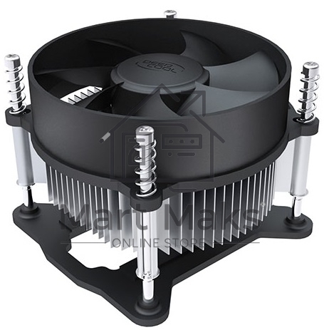 Кулер для процессора DEEPCOOL CK-11508 PWM черный, 92 мм, алюминий, 2200 об/мин, 30.1 дБ, 4 pin, 65 Вт, 70 мм