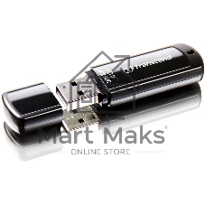 Флешка USB Transcend JetFlash 350 (TS4GJF350), 4Gb, USB 2.0, R/W 12/5, черный