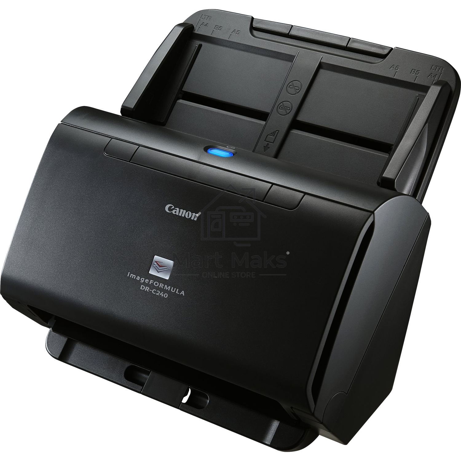 Сканер Canon DR-C240 (0651C003), протяжный, A4, CIS, 600x600 dpi, 45(30)ppm, ADF 60, Duplex Color, USB 2.0