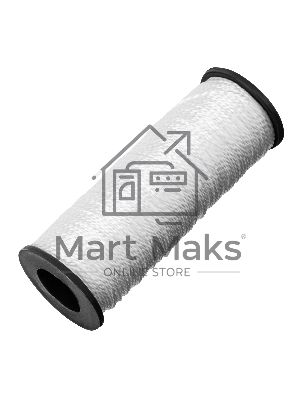 Шнур крученый капроновый Сибртех 93963 1,5 мм, L 100 м, 45 кгс, на катушке, Россия, белый