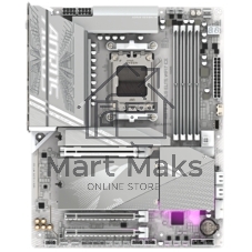 Материнская плата Gigabyte X870 A ELITE WIFI7 ICE, AM5, AMD X870, 4xDDR5, 4xSATA, 4xM.2, 1xPCI-E 5.0 x16, 1xPCI-E 4.0 x4, 1xPCI-E 3.0 x2, 1xHDMI, 1x 2.5Gb LAN, 2xUSB-C 4.0, 2xUSB 3.2 Gen 2, 4xUSB 3.2 Gen 1, 4xUSB 2.0, 2x3.5 мм, 7.1, ATX