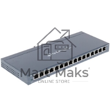 Коммутатор TP-Link TL-SG116 16-портовый гигабитный настольный коммутатор