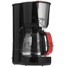 Кофеварка капельная BQ CM1008 черный/красный, исп. кофе - молотый, 1.25 л, 1000 Вт.