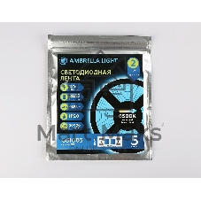 Светодиодная лента GS1003 2835 60Led/ 4.8W m/ 12V IP20 6500K/ 5000*8*1.2mm (2 конт.)
