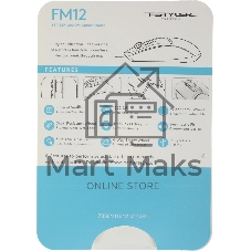 Мышь проводная A4Tech Fstyler FM12 черный, 1200 dpi, USB, кнопки - 3