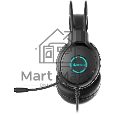Гарнитура A4Tech Fstyler FH300U чёрный, проводная, USB, подсветка