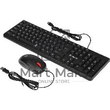 Комплект клавиатура+мышь Defender Line C-511 проводной, USB, 1000 DPI, чёрный