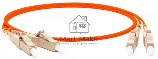 Патч-корд Lanmaster TWT-2LC-2LC/OM2-3.0 2x50/125 OM2 LC дуплекс-LC дуплекс 3м LSZH желтый