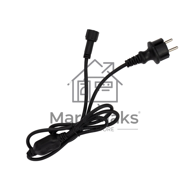 Гирлянда Neon-night Мультишарики Ø17,5 мм, 10 м, черный каучук, 80 LED, цвет RGB