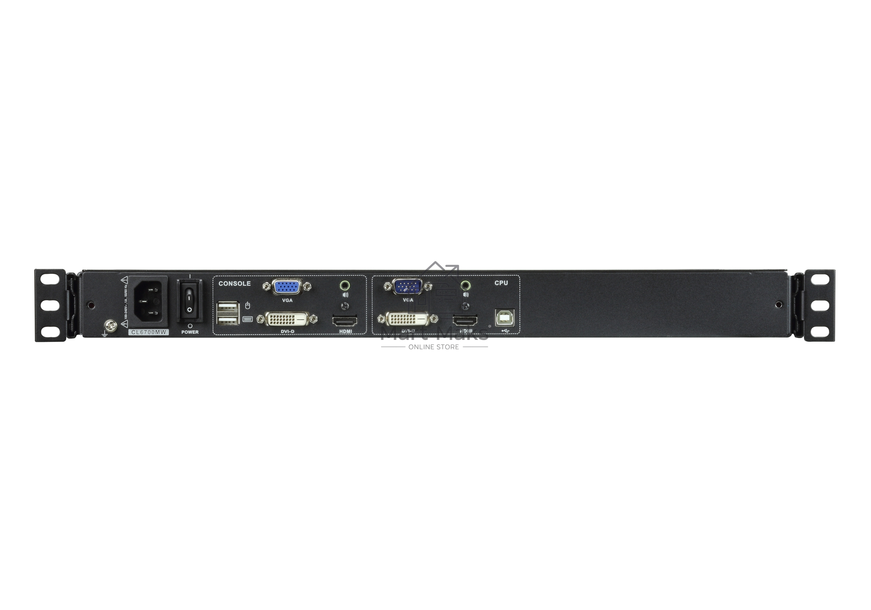 Квм консоль ATEN SINGLE RAIL DVI LCD FULL HD CONSOLE 17INCH
