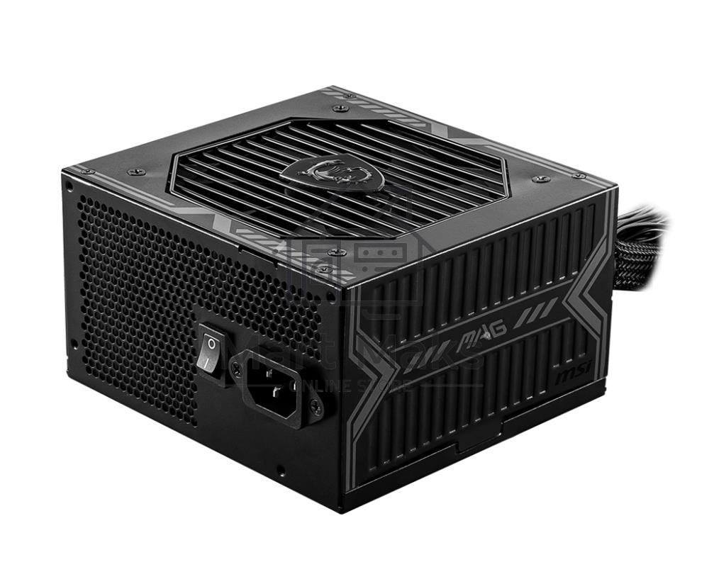 Блок питания MSI MAG A650BN, 650Вт, 80 PLUS Bronze, 120мм, черный