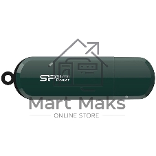 Флешка USB 16Gb Silicon Power LuxMini 320, USB 2.0, Зеленый