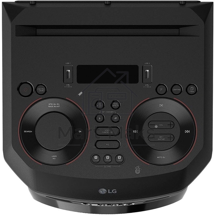 Минисистема LG XBOOM RNC5 черный 300Вт FM USB BT