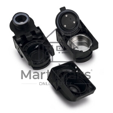 Кофеварка Polaris PCM 2020 3-in-1 черный/нержавеющая сталь, исп. кофе - молотый/капсулы, 0.8 л, 1450 Вт, 20 бар