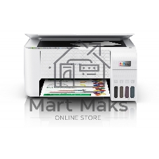 МФУ струйное Epson L3256 (C11CJ67407/C11CJ67414/C11CJ67421/C11CJ67519/C11CJ67504/C11CJ67524/C11CJ67516), A4 цветное, печ. до 10 стр/мин. (ч/б) до 5 стр/мин. (цвет), 1440 x 5760 dpi (печать) 1200x2400dpi (скан.), USB, Wi-Fi