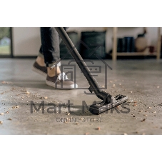 Строительный пылесос Karcher WD 2 Plus V-12/4/18 1000Вт (уборка: сухая/влажная/выдув/сбор воды) желтый