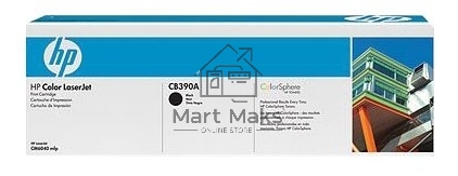 Картридж лазерный HP CB390A черный LJ CM6030mfp/CM6040mfp (19500стр.)