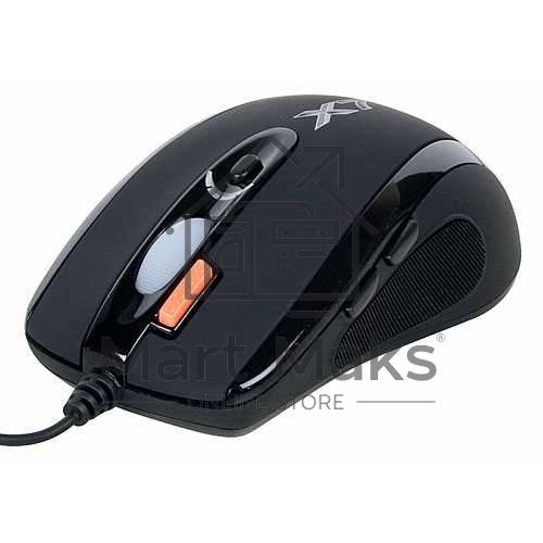 Мышь проводная A4Tech X-710MK черный, 2000 dpi, USB, кнопки - 7