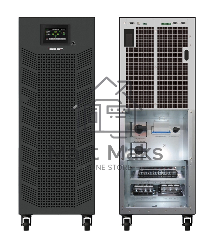 Источник бесперебойного питания Ippon Innova RT 33 80K Tower 80000Вт 80000ВА черный