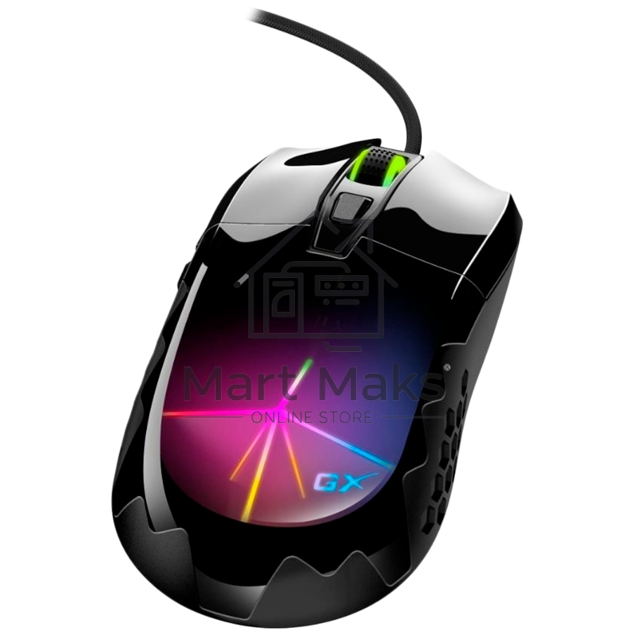 Мышь проводная Genius Scorpion M715 черный, 7200 dpi, USB, кнопки - 6