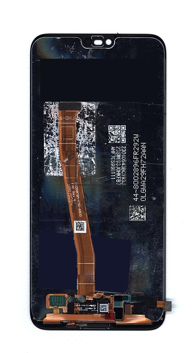 Дисплей для Huawei Honor 10 с кнопкой Home в комплекте черный