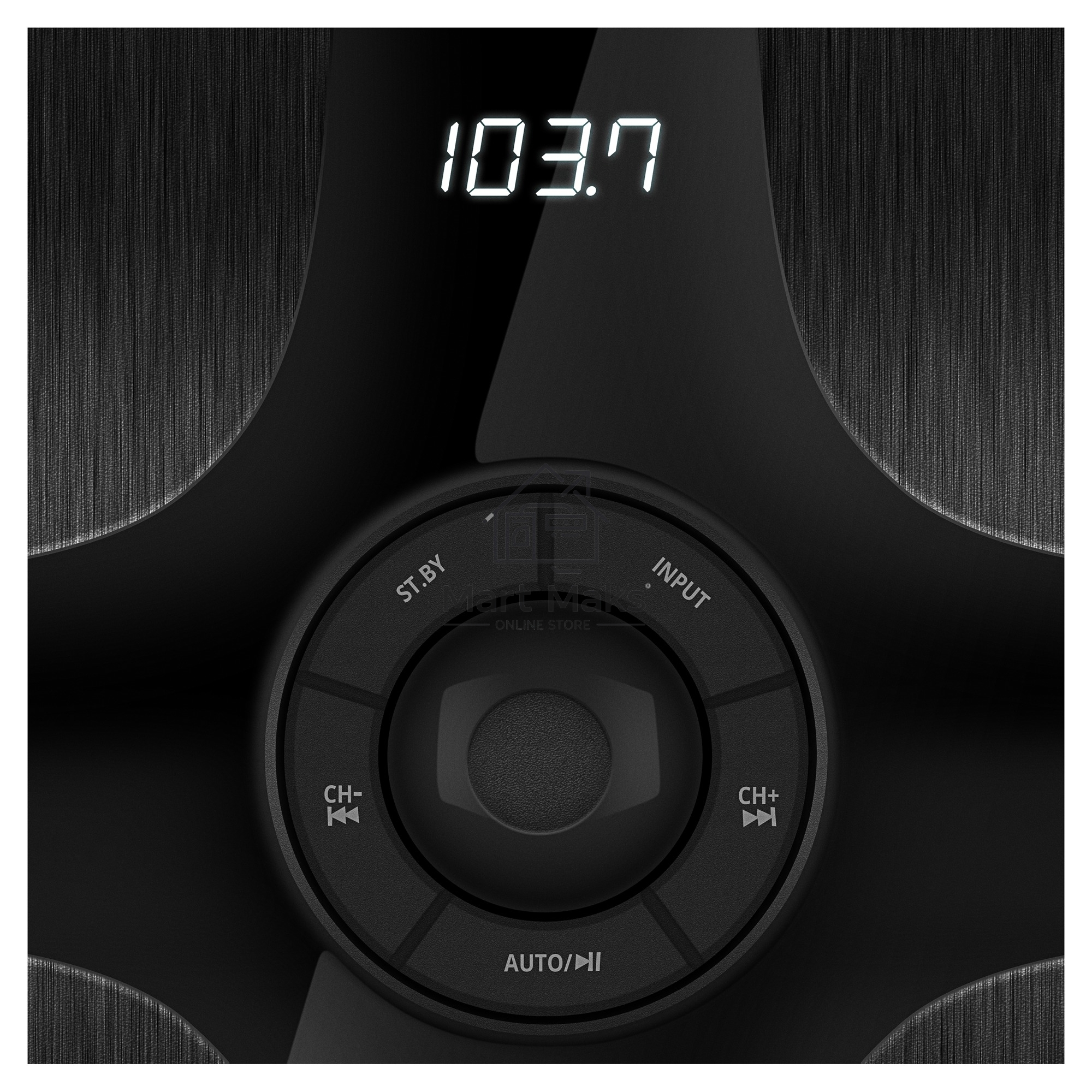 Колонки SVEN MS-315 2.1 чёрные (2x13W + 20W, Bluetooth, ПДУ, USB flash, LED-дисплей, FM-радио)