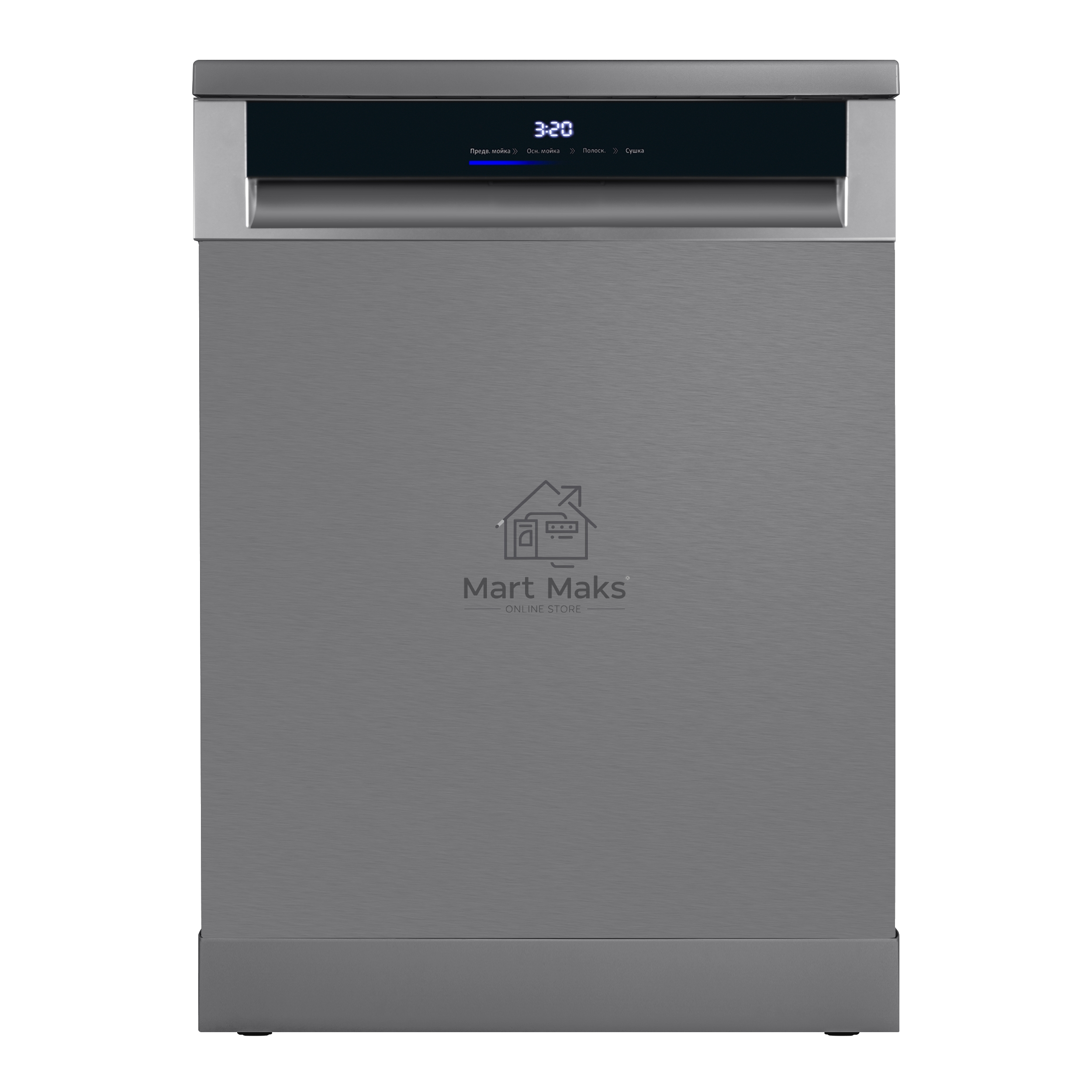 Посудомоечная машина Maunfeld MWF60331S Inverter, нержавеющая сталь, 59.8 см, 14 компл., 42 дБ, класс A+++