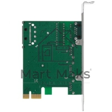 Контроллер сетевой ExeGate EXE-361 PCI-E 2.0, 3*USB 3.0 ext + LAN UTP 1000Mbps, раз.доп.пит.OEM)