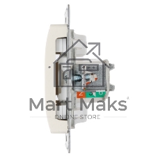 Механизм розетки комп. 1-м СП Glossa RJ45 беж. SchE GSL000281K