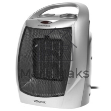 Тепловентилятор Centek CT-6020 серый, 750/1500 Вт, 15 м2, термостат