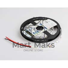Светодиодная лента GS1003 2835 60Led/ 4.8W m/ 12V IP20 6500K/ 5000*8*1.2mm (2 конт.)