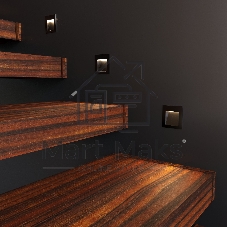 Светильник светодиодный MRL LED 1103 / Чёрный / Подсветка для лестниц