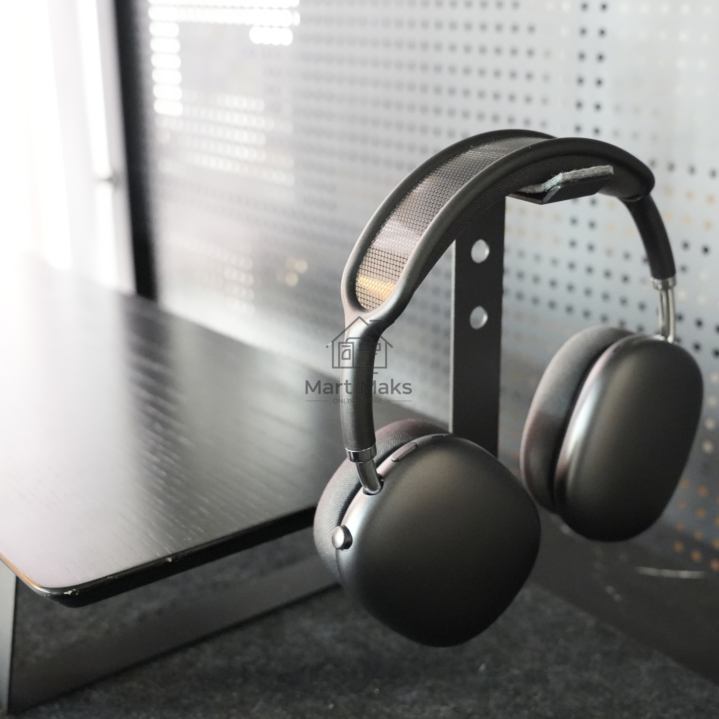 Кронштейн Headphones Stand GEEK NOOK 28.6 x 3.7 x 10.6 см, черный