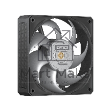 Кулер для корпуса Case Cooler PCCooler F9 R120 BK (120x120x30mm, 4-pin PWM, 114CFM, 42.7dBA, 3000RPM, Black)