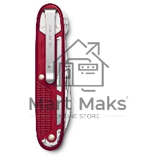 Нож перочинный Victorinox Synergy Alox (0.8216.20) 93мм 9функц. красный