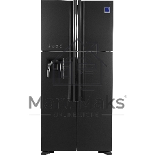 Холодильник Hitachi R-W660PUC7 GGR серый двухкамерный 396/144л морозилка сверху No Frost, Side by Side