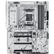 Материнская плата ASUS B850 MAX GAMING WIFI W, AM5, AMD B850, 4xDDR5, 4xSATA, 3xM.2, 1xPCIe 5.0 x16, 1xPCIe 4.0 x4, 2xPCIe 3.0 x1, DisplayPort, HDMI, 1x2.5Gb LAN, USB Type-C, 3x3.5 мм, 7.1, ATX