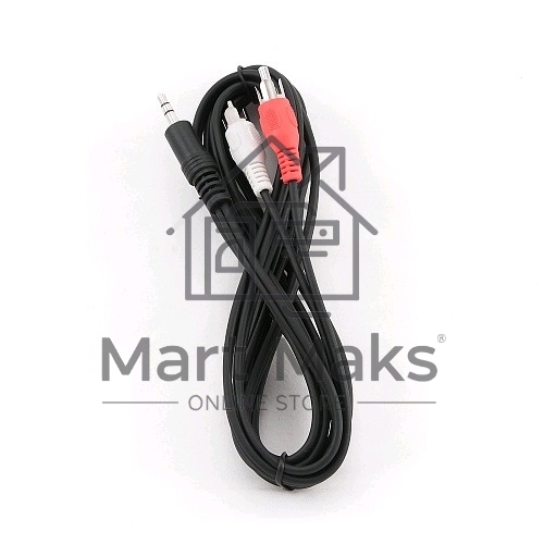 Кабель аудио Gembird Jack3.5 / 2xRCA, 2.5м