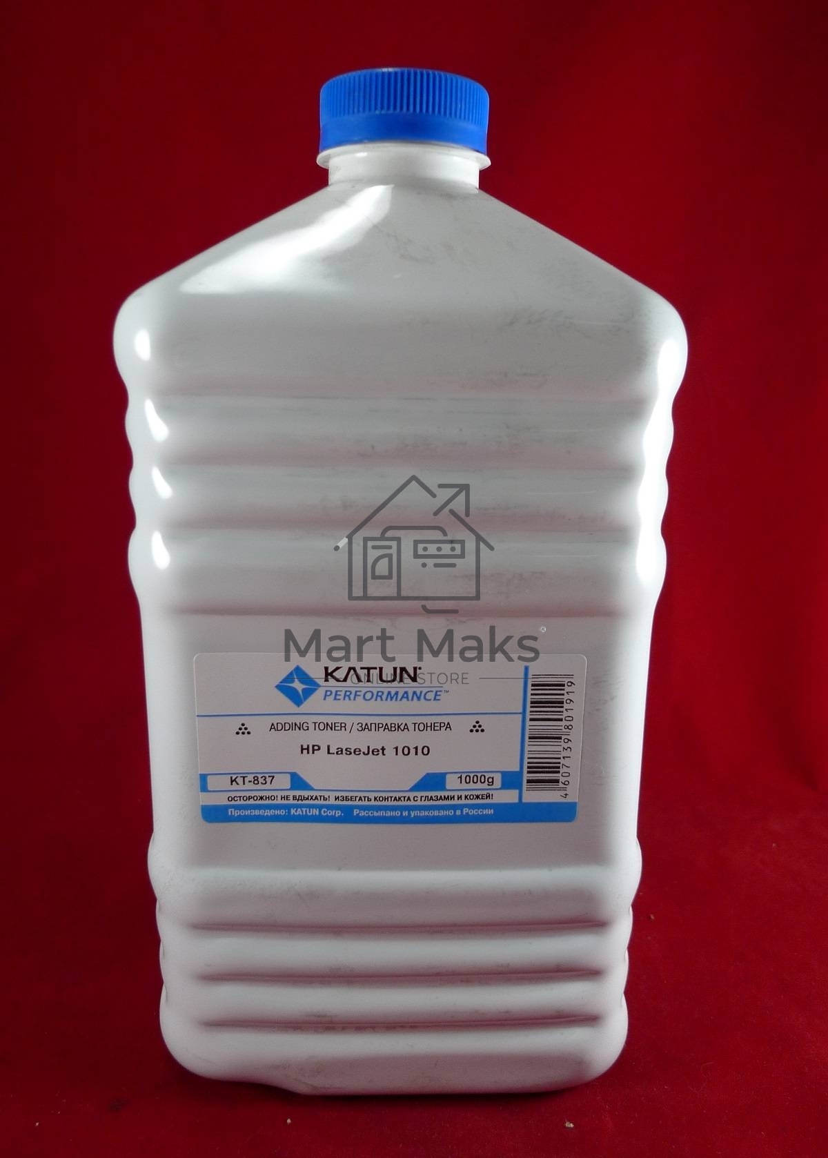 Тонер HP LJ 1010/1012/1015/1018/1020 (кан., 1кг.) Katun фас России
