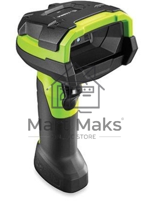 Сканер штрих-кода ручной Zebra DS3608 (DS3608-SR3U4600VZW) 2D имидж, проводной, USB, зеленый/черный