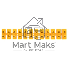 Клеммная винтовая колодка Rexant KВ-25 10-25, ток 60 A, полиэтилен желтый (10 шт./уп.)